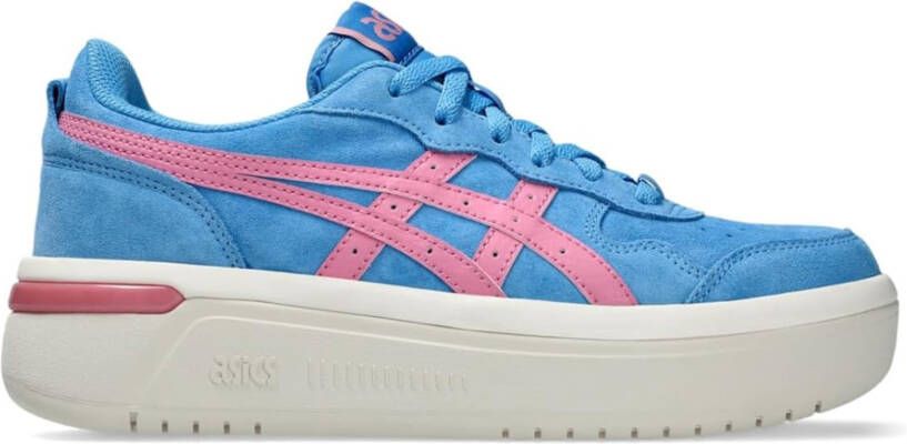 Asics Japan S ST Waterscape Sweet Pink Blauw Suede Lage sneakers