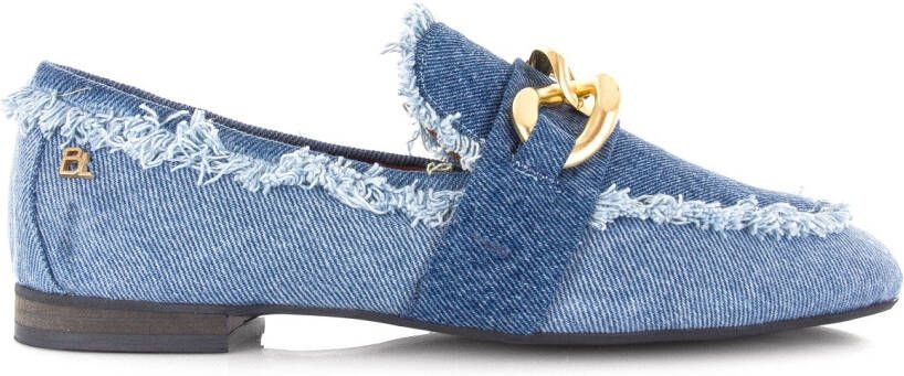 Babouche Pien loafers jeans blauw Textiel Loafers Dames