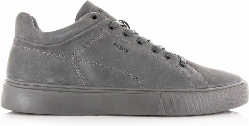 BLACKSTONE CG179 grijze leren sneakers Grijs Leer Lage sneakers Heren