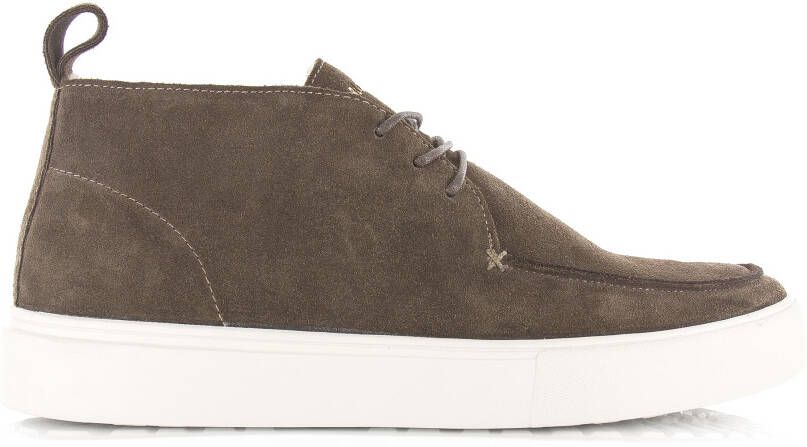 BLACKSTONE Ruby Jerrik herenschoenen Bruin Suede Hoge sneakers Heren