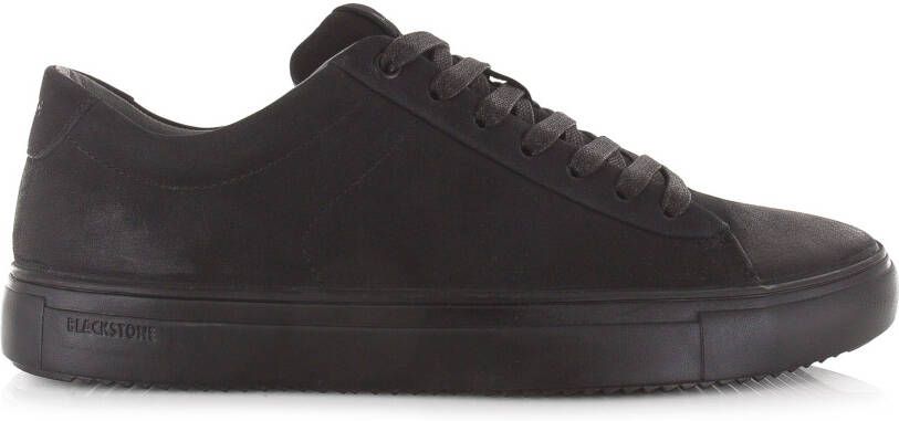 BLACKSTONE ZG01 Roger Low Zwart Nubuck Lage sneakers Heren