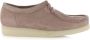 Clarks Wallabee Roze Nubuck Casual veterschoenen Dames - Thumbnail 2