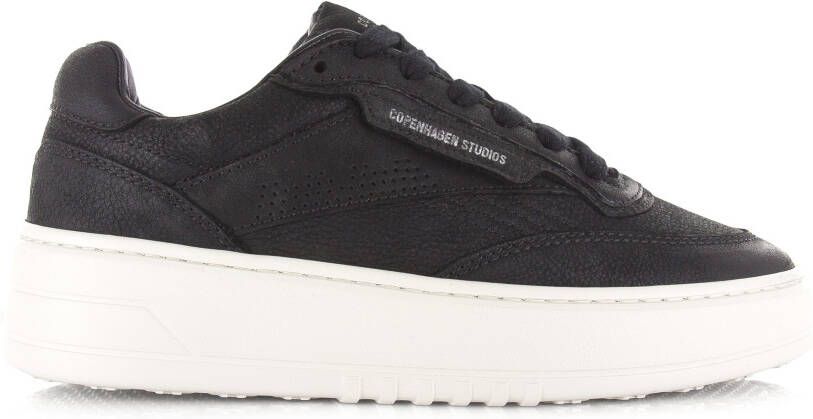 Copenhagen studios Copenhagen CPH89 zwarte sneakers Zwart Nubuck Lage sneakers Dames