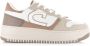 Cruyff Campo Low Lux taupe sneakers Wit Leerlook Lage sneakers Dames - Thumbnail 3