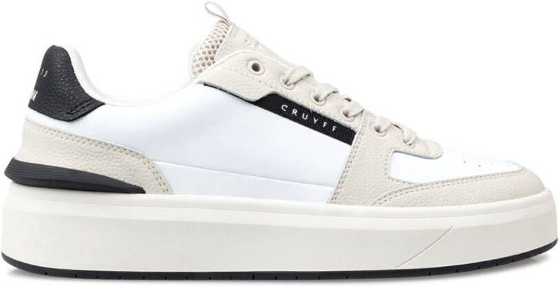 Cruyff Endorsed Tennis witte sneakers Wit Leer Lage sneakers Heren