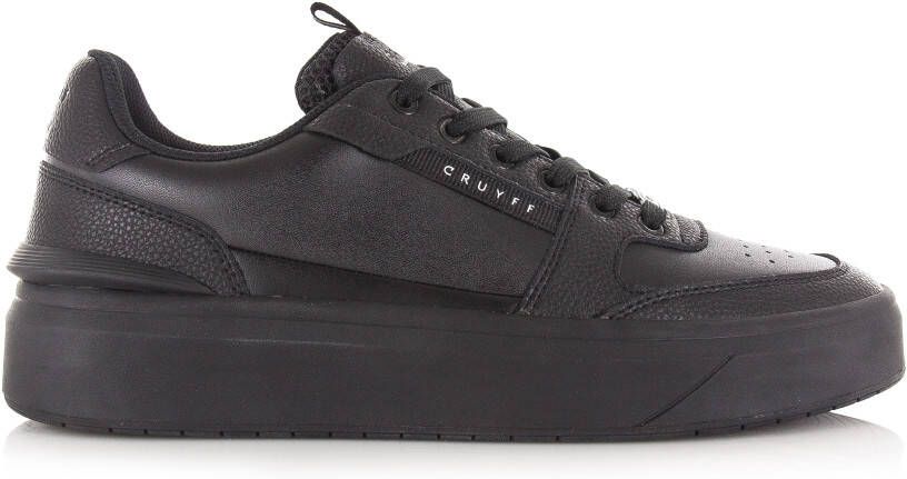 Cruyff Endorsed Tennis zwarte sneakers Zwart Leer Lage sneakers Heren