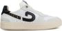 Cruyff Slice white cream black Wit Leer Lage sneakers Heren - Thumbnail 1