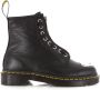 Dr martens Dr. Martens 1460 MP laars teenplaat Zwart Leer Biker boots Dames - Thumbnail 2