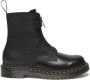 Dr martens Dr. Martens 1460 Pascal front zipper Zwart Leer Biker boots Dames - Thumbnail 4