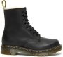 Dr Martens Serena enkellaarsjes met voering van imitatiebont Dr. Martens Zwart Dames - Thumbnail 4