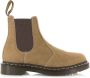 Dr martens Dr. Martens 2976 Savannah Tan Beige Nubuck Chelsea boots Unisex - Thumbnail 3