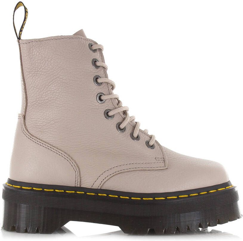 Dr martens Jadon III vintage taupe Beige Leer Veterboots Dames