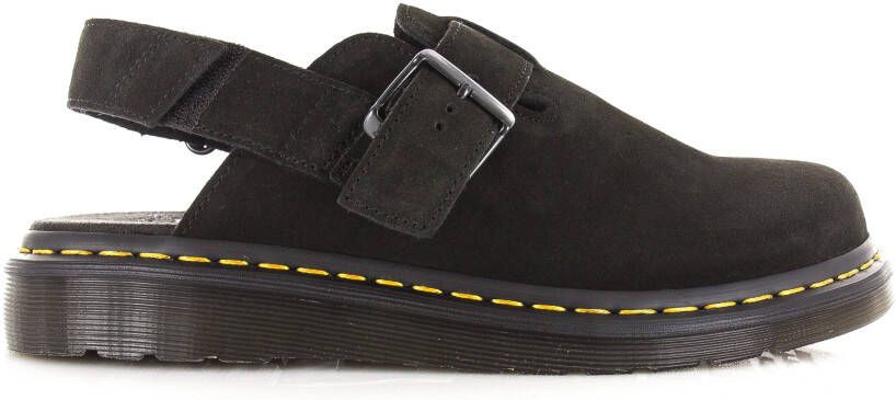 Dr martens Dr. Martens Jorge II van suède | black Zwart Suede Muiltjes Unisex