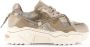 DWRS LABEL DWRS Jupiter | taupe stone Taupe Leer Lage sneakers Dames - Thumbnail 2