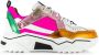 DWRS LABEL DWRS Pluto | multi | white multi Wit Leer Lage sneakers Dames - Thumbnail 14