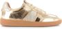 DWRS LABEL DWRS POONA sneakers dames goud Leer Lage sneakers Dames - Thumbnail 2