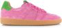 DWRS LABEL DWRS POONA sneakers dames roze Suede Lage sneakers Dames - Thumbnail 1