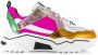 DWRS Jupiter leren sneakers wit multi Meisjes Leer Meerkleurig 28 - Thumbnail 5