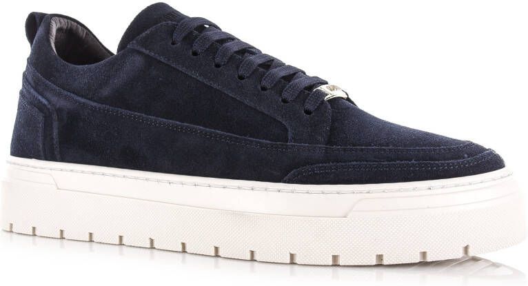 Antony Morato Flint suède sneakers Blauw Suede Lage sneakers Heren