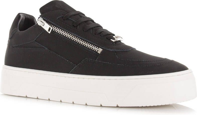 Antony Morato Zipper Gosh sneakers Zwart Nubuck Lage sneakers Heren