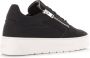 Antony Morato Zipper Gosh sneakers Zwart Nubuck Lage sneakers Heren - Thumbnail 8