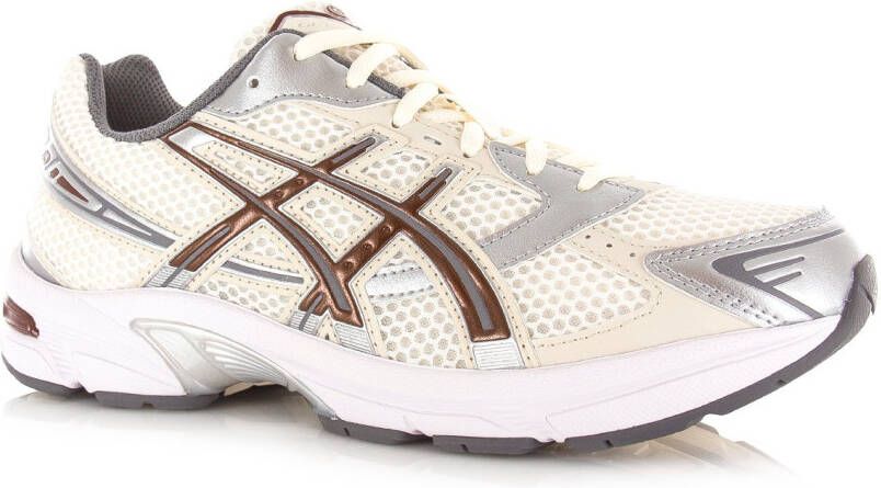 Asics GEL 1130 cream reddish brown Beige Mesh Lage sneakers Unisex