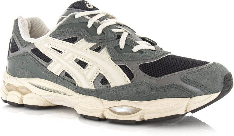 Asics GEL-NYC grey smoke grey Grijs Mesh Lage sneakers Unisex