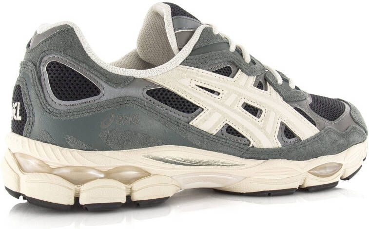 Asics GEL-NYC grey smoke grey Grijs Mesh Lage sneakers Unisex