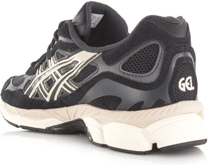 Asics GEL-NYC | suède sneakers zwart Suede Lage sneakers Unisex