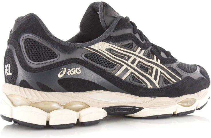 Asics GEL-NYC | suède sneakers zwart Suede Lage sneakers Unisex