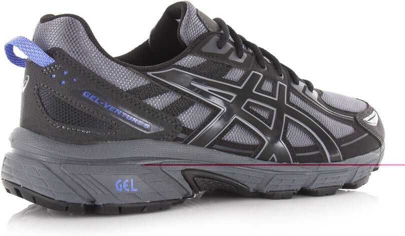 Asics Gel-Venture 6 | Metropolis Black Zwart Synthetisch Lage sneakers Unisex