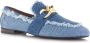 Babouche Pien loafers jeans blauw Textiel Loafers Dames - Thumbnail 4