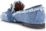 Babouche Pien loafers jeans blauw Textiel Loafers Dames - Thumbnail 5