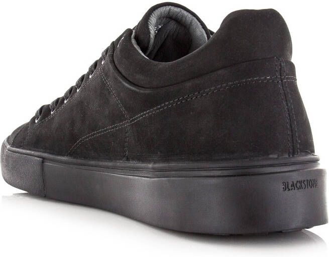 BLACKSTONE CG179 Nero zwarte sneakers Zwart Nubuck Lage sneakers Heren