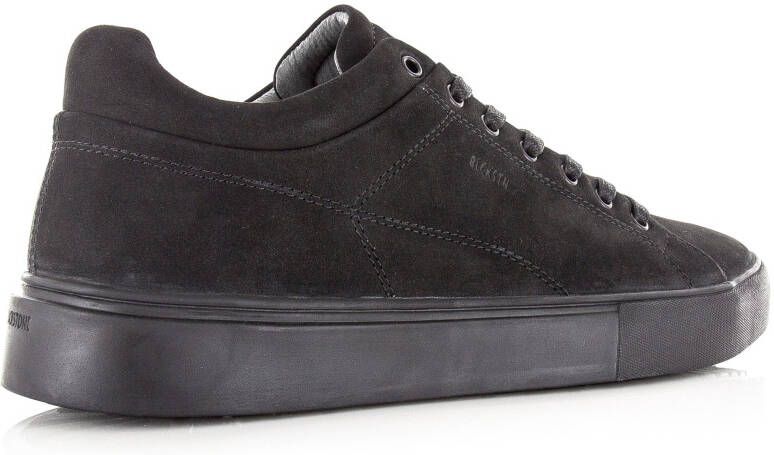 BLACKSTONE CG179 Nero zwarte sneakers Zwart Nubuck Lage sneakers Heren