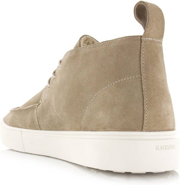 BLACKSTONE Ruby Jerrik herenschoenen Beige Suede Hoge sneakers Heren