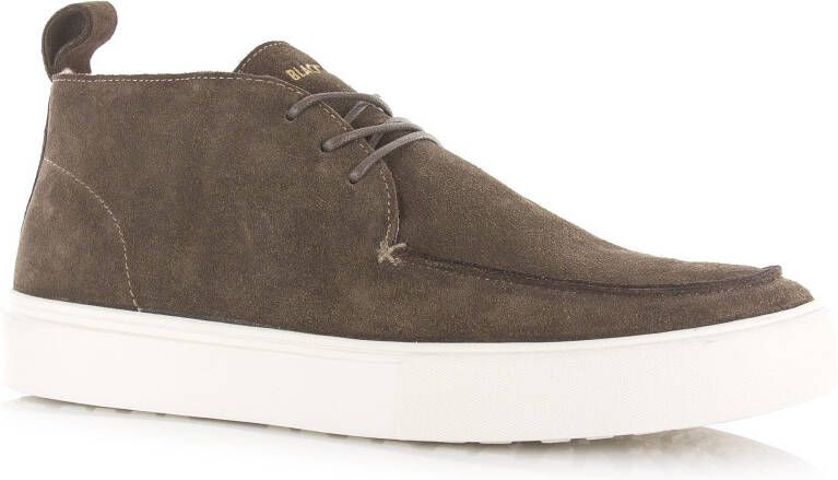 BLACKSTONE Ruby Jerrik herenschoenen Bruin Suede Hoge sneakers Heren