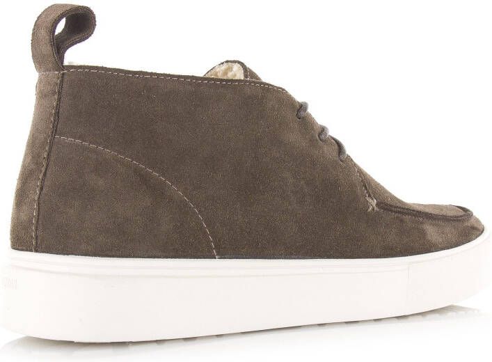 BLACKSTONE Ruby Jerrik herenschoenen Bruin Suede Hoge sneakers Heren