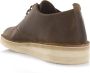 Clarks Coal London Beeswax Bruin Leer Lage veterschoenen - Thumbnail 13