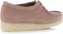 Clarks Wallabee Roze Nubuck Casual veterschoenen Dames - Thumbnail 6