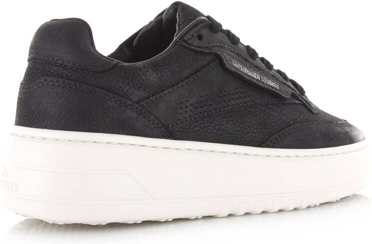 Copenhagen studios Copenhagen CPH89 zwarte sneakers Zwart Nubuck Lage sneakers Dames