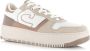 Cruyff Campo Low Lux taupe sneakers Wit Leerlook Lage sneakers Dames - Thumbnail 15