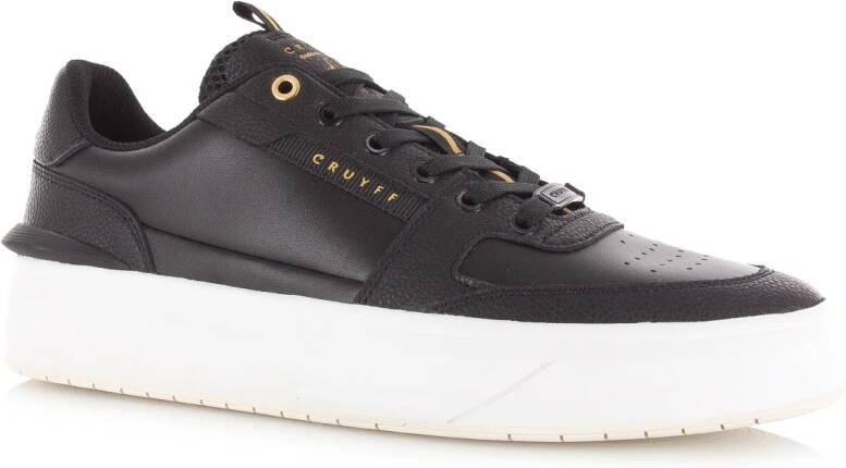 Cruyff Endorsed Tennis sneakers zwart Leer Lage sneakers Heren