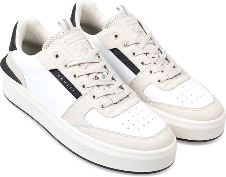 Cruyff Endorsed Tennis witte sneakers Wit Leer Lage sneakers Heren