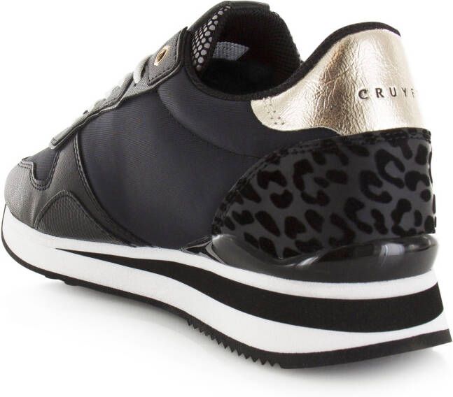 Cruyff Parkrunner Lux Zwart Nylon Lage sneakers Dames