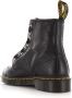 Dr martens Dr. Martens 1460 MP laars teenplaat Zwart Leer Biker boots Dames - Thumbnail 9