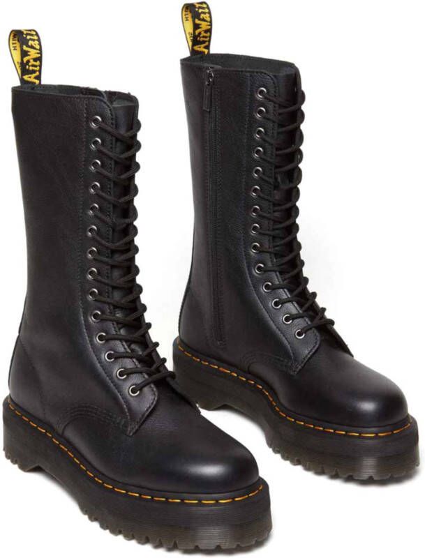 Dr martens Dr. Martens 1B99 Quad hoge laars Zwart Leer Hoge laarzen Dames