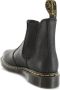 Dr. Martens Zwarte leren instap enkellaarzen Black Heren - Thumbnail 8