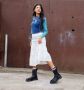 Dr martens Amaayah Lo black orleans Zwart Leer Chelsea boots Dames - Thumbnail 21