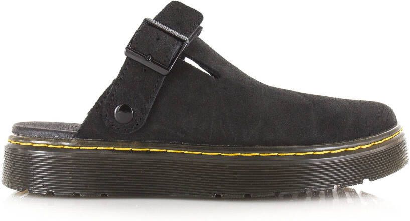 Dr martens Dr. Martens Carlson black muiltjes Zwart Suede Muiltjes Dames